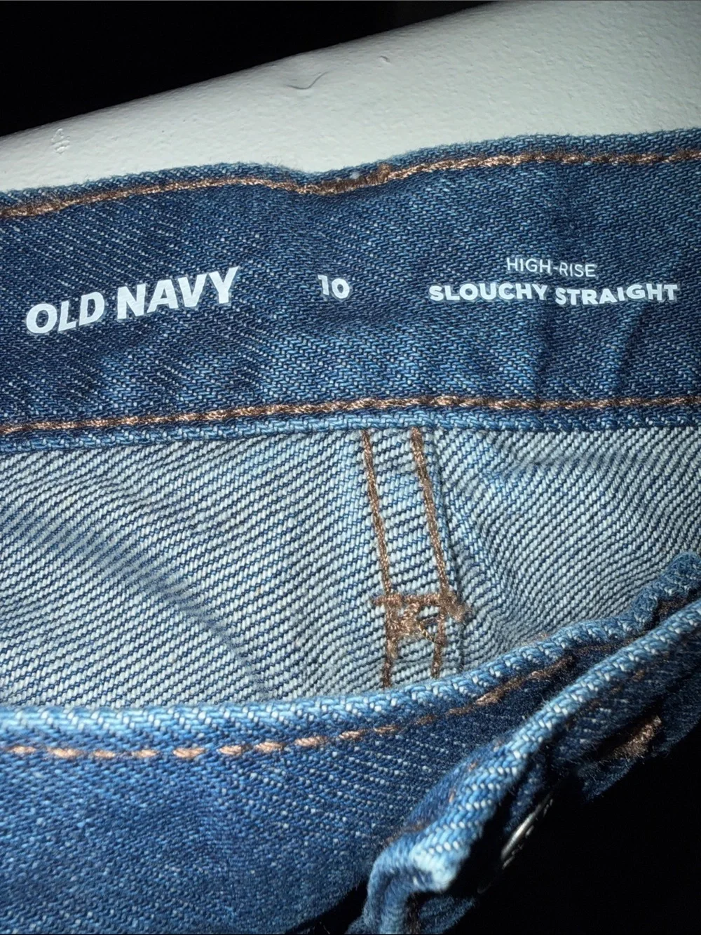 Old Navy Dark Blue Denim Cutoff Shorts with Raw Hem